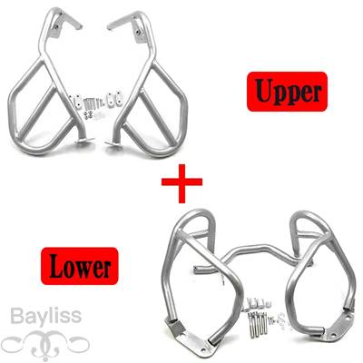 【並行輸入品】 バイクタンク保護カバー BMW r 1200 gs 2008-2012用バンパー上部アンダーフレームプロテクター クラッシュバーの画像
