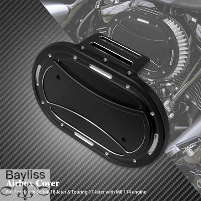 並行輸入品】 バイク楕円形エアフィルタートリムキャップ エアボックス