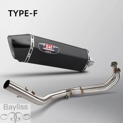 【並行輸入品】 バイク 二輪用エキゾーストシステム サイム Ll500用スリップオンチューブ リンクパイプ接続 オリジナル フルチタンの画像