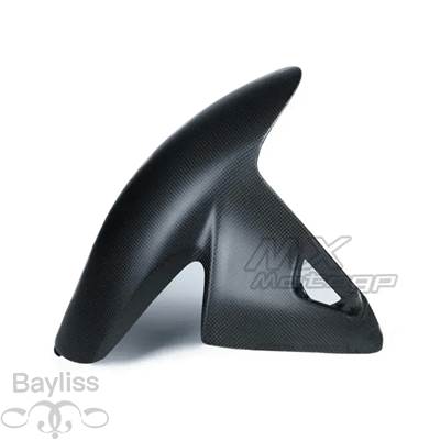 【並行輸入品】 バイクフロントフェンダー カーボン ホイールガード マッドフラップフェアリング ドゥカティパニガーレ ストリートファイターv2 v4 v4s v4r 20の画像