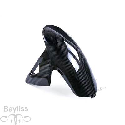 【並行輸入品】 バイクフロントフェンダー カーボン ホイールガード マッドフラップフェアリング ドゥカティパニガーレ ストリートファイターv2 v4 v4s v4r 20の画像