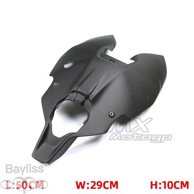 【並行輸入品】 カーボンリアシートカバー ドゥカティストリートファイターv2 2022 2023保護パネル バイク 二輪パーツの画像