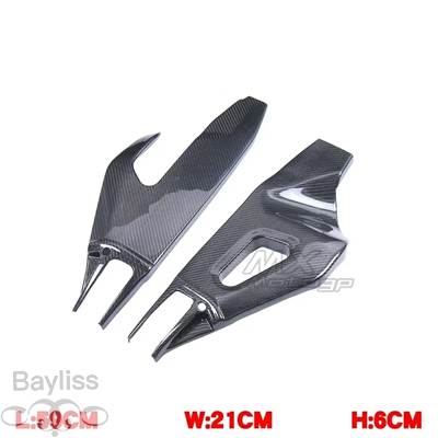 【並行輸入品】 カーボンフェンスガード aprilia rsv4 tuonv4 2021 2022 2023 バイクアクセサリー スイングアーム用の画像