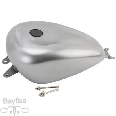 並行輸入品】 バイク用アイアン燃料タンク 塗装済みオイルタンク