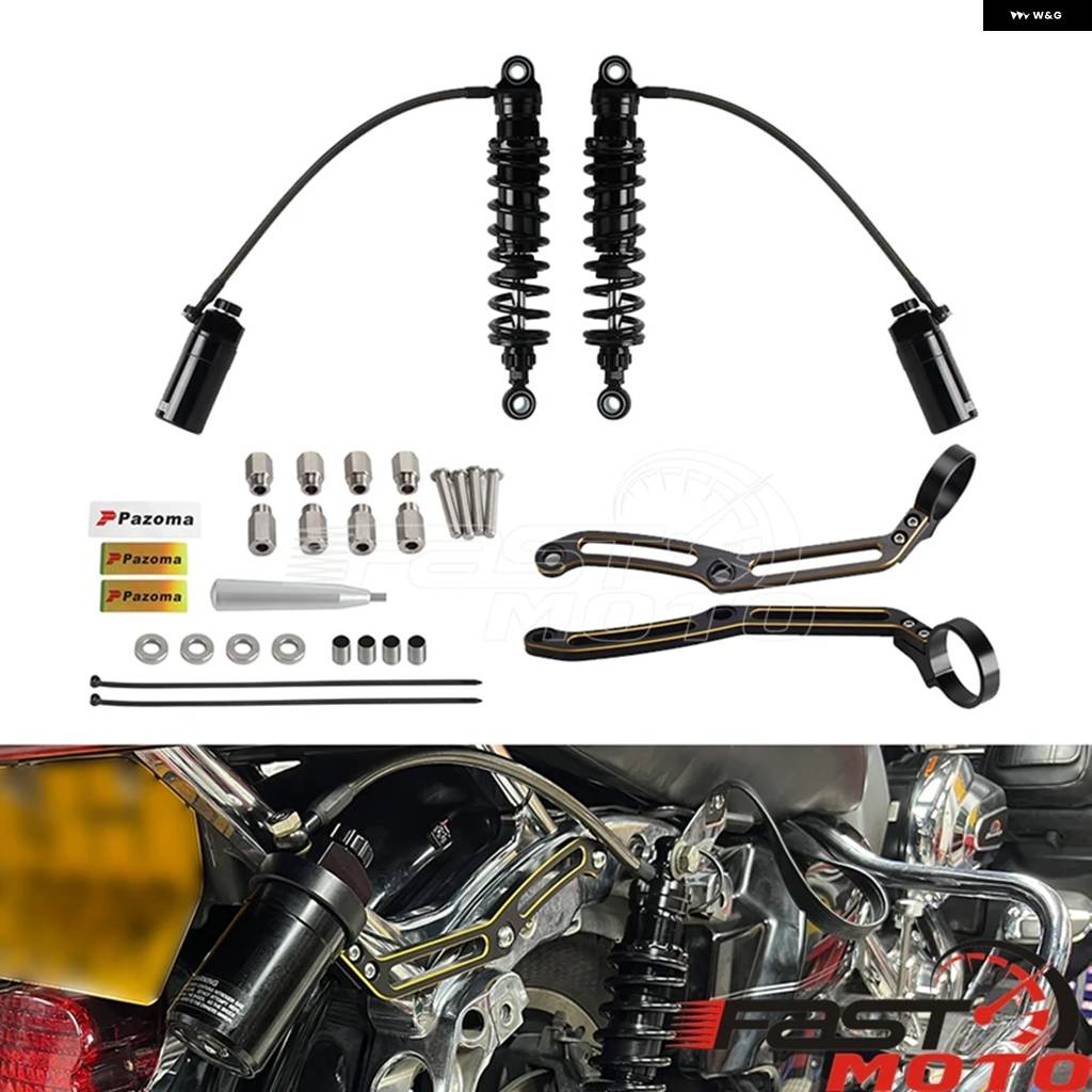 並行輸入品】調整式リアエアライドサスペンションキット ショック