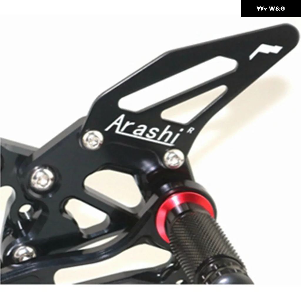 オートバイ バイク リアセット フットペグ カワサキ ZX-10R 2008 2009