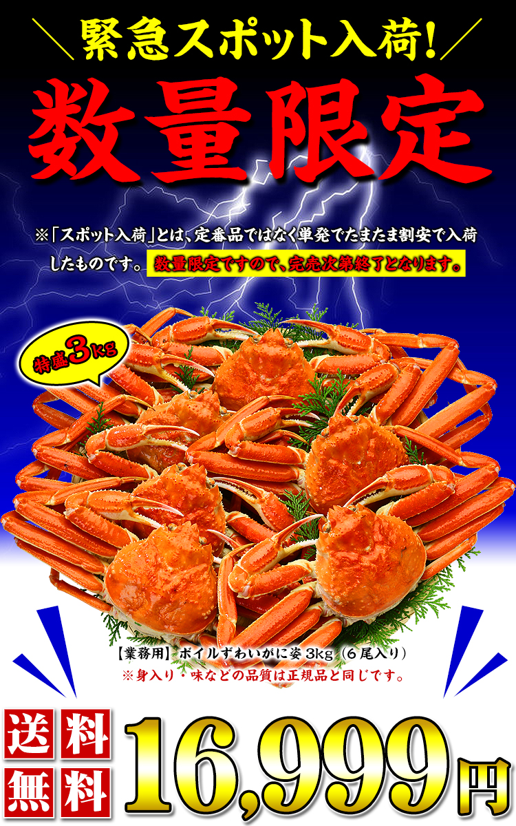 緊急スポット入荷