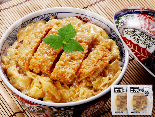 カツ丼の具 2袋セット 時短 コスパ 電子レンジ かつ かつ丼 カツ煮 人気 定番 冷凍 豚肉 ストック 惣菜 爆買