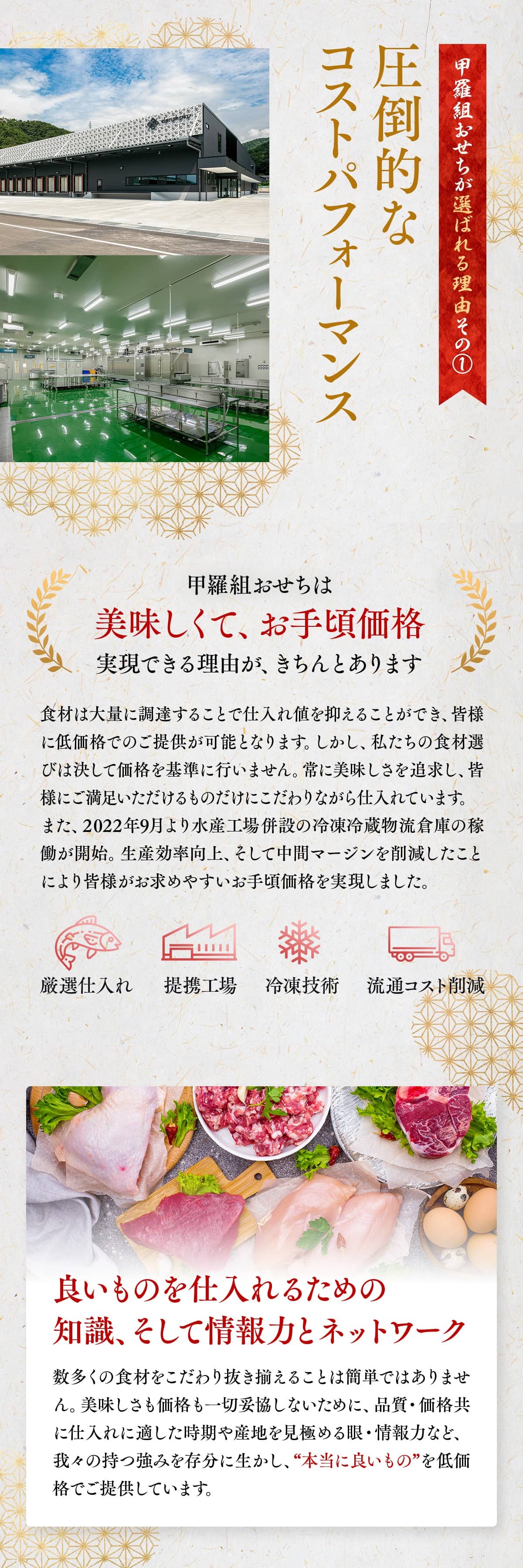 圧倒的なコストパフォーマンス