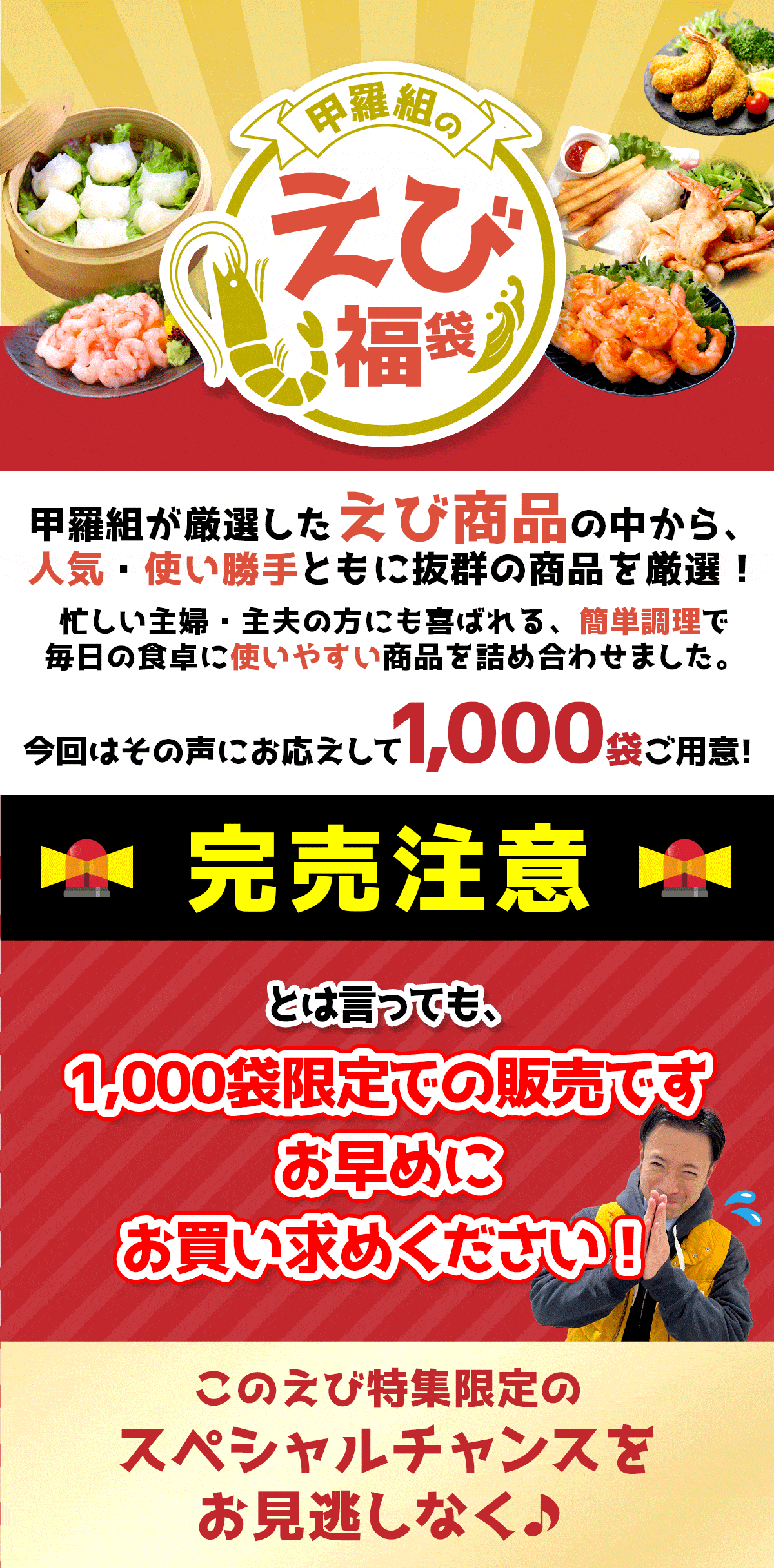 数に限りがございます