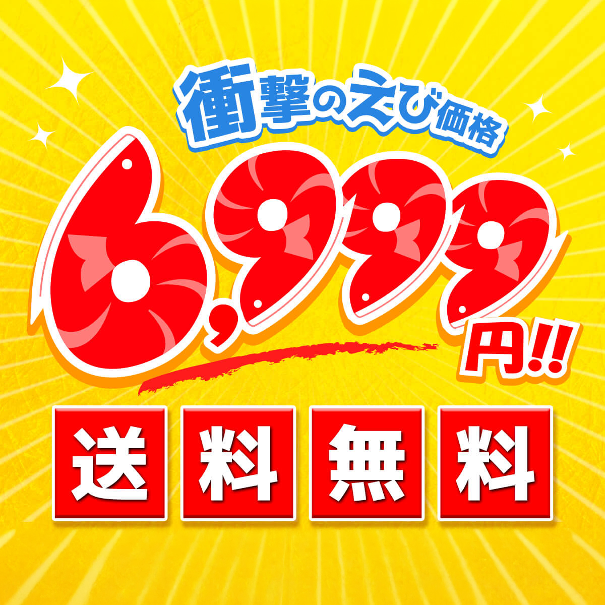 1万超えのところ衝撃の送料無料6,999円