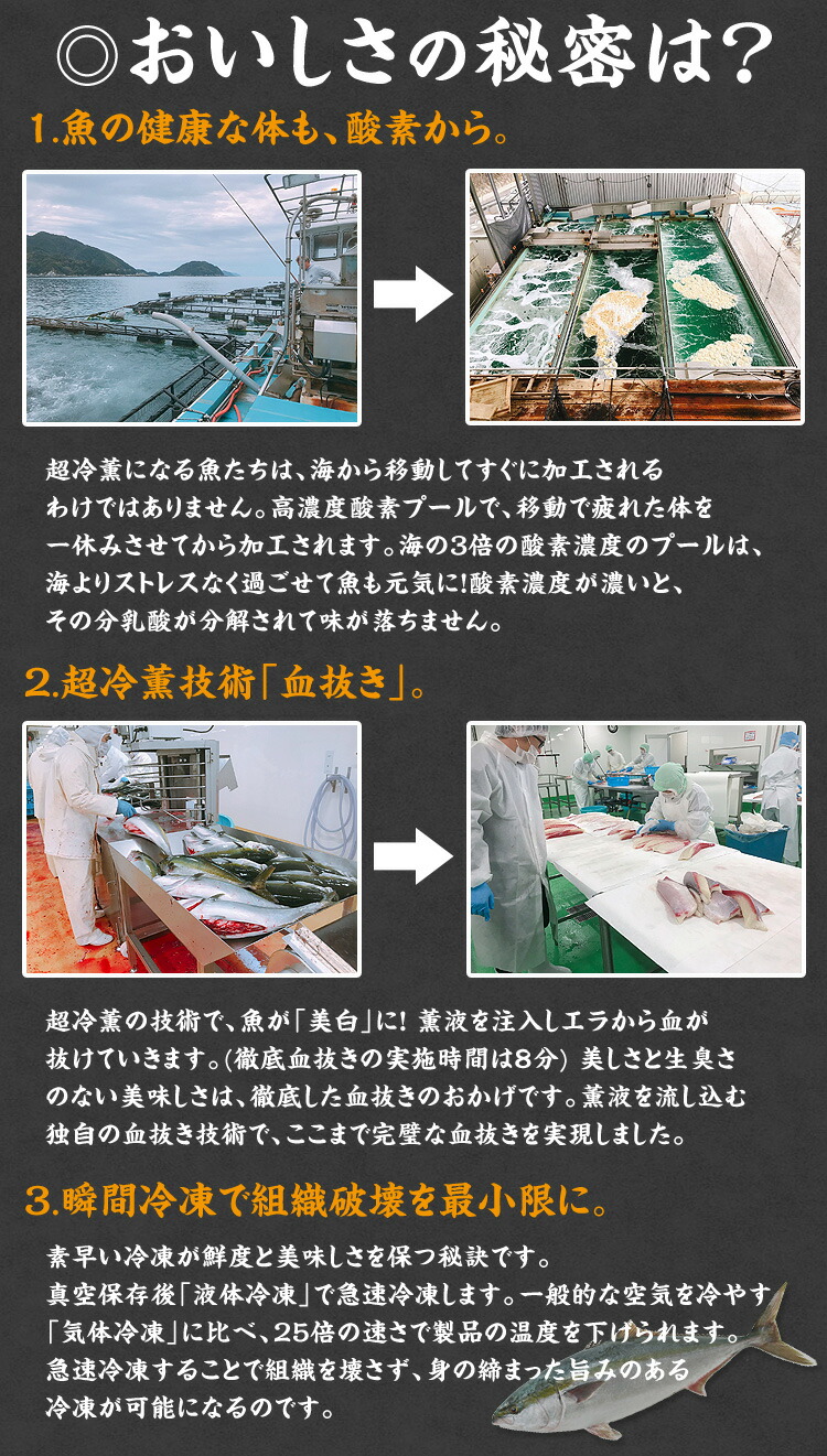 訳あり 数量限定 超冷薫皮付きぶりロイン (腹側400g前後もしくは背側500g前後) ※腹・背はご指定できません ブリ 鰤 刺身 しゃぶしゃぶ 皮つき スポット入荷 FF｜kouragumi｜03