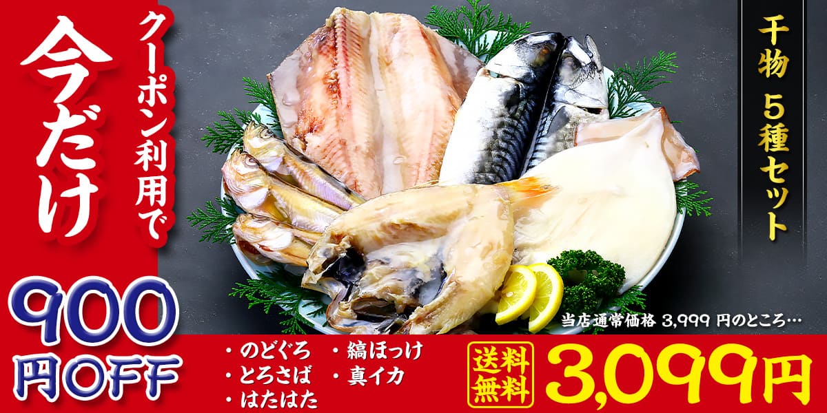 干物5種セット