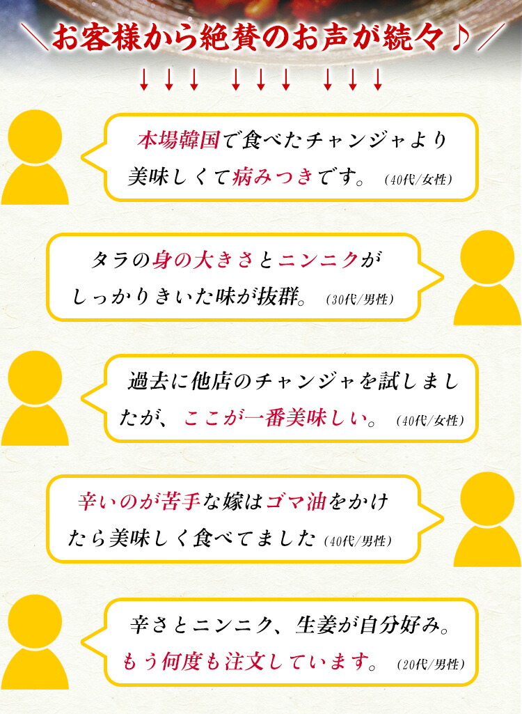 たらチャンジャ