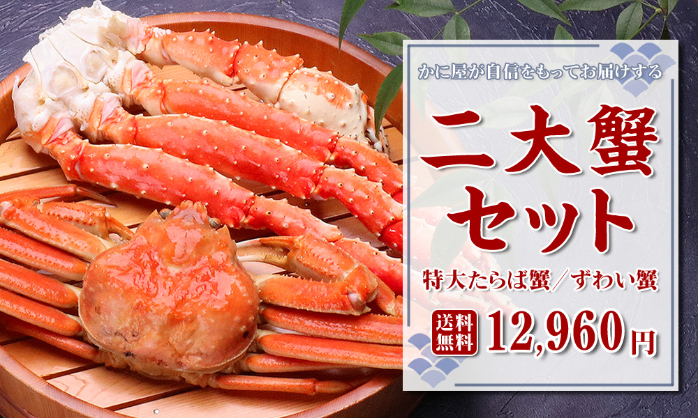 タラバ蟹・ずわい蟹食べ比べセット (ずわい蟹 たらば蟹) かに カニ 蟹 ギフト 二大蟹 送料無料 FF 越前かに職人 甲羅組 - 通販 -  PayPayモール