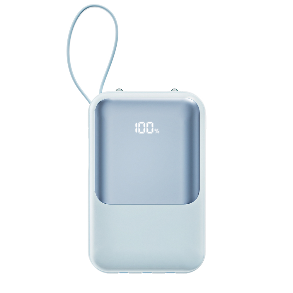 モバイルバッテリー 23600mAh PD22.5W 急速充電 4本ケーブル内蔵 軽量