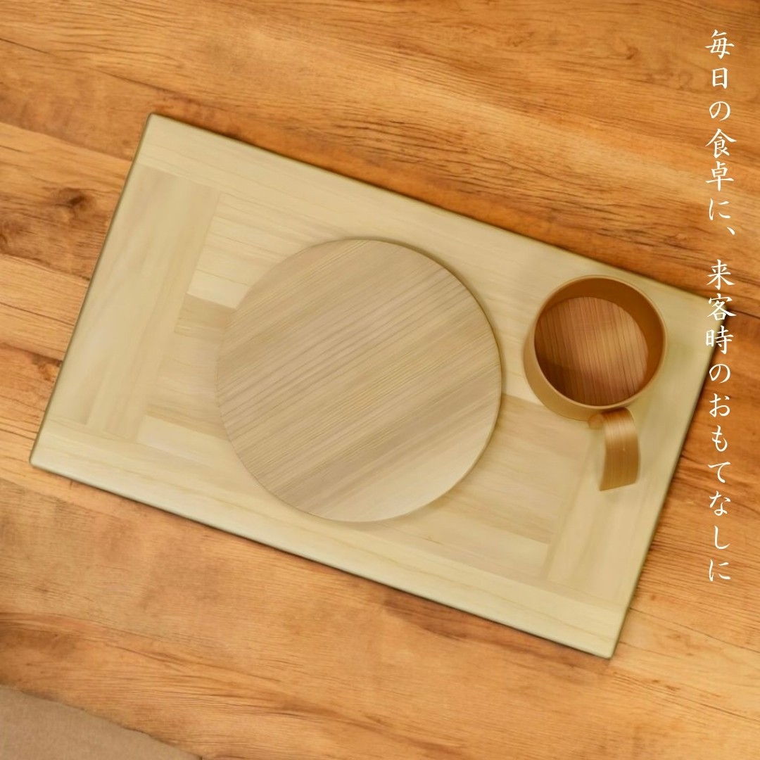 高翆オリジナルランチョンマット（大）桐ランチョンマット 木製 軽い