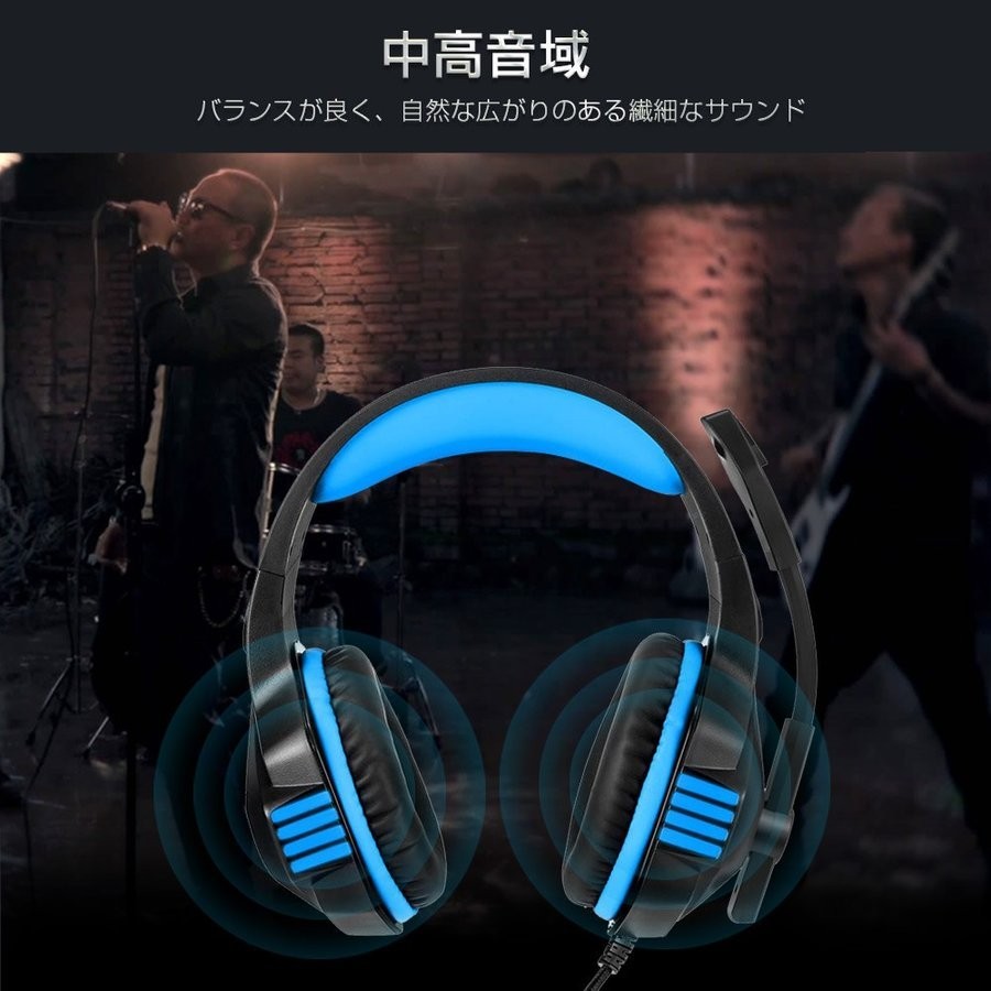 ゲーミングヘッドセット Ps4 ヘッドホン Gaming Headset ゲーミングヘッドホン ヘッド Led付き 男女兼用 大切な セット 伸縮可能 有線 プレゼント 3 5mm