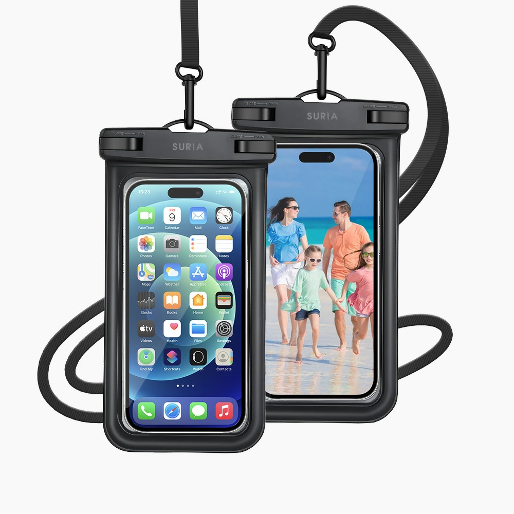 防水ケース 2個セット スマホ防水ケース 防水 防水等級IPX8 指紋認証
