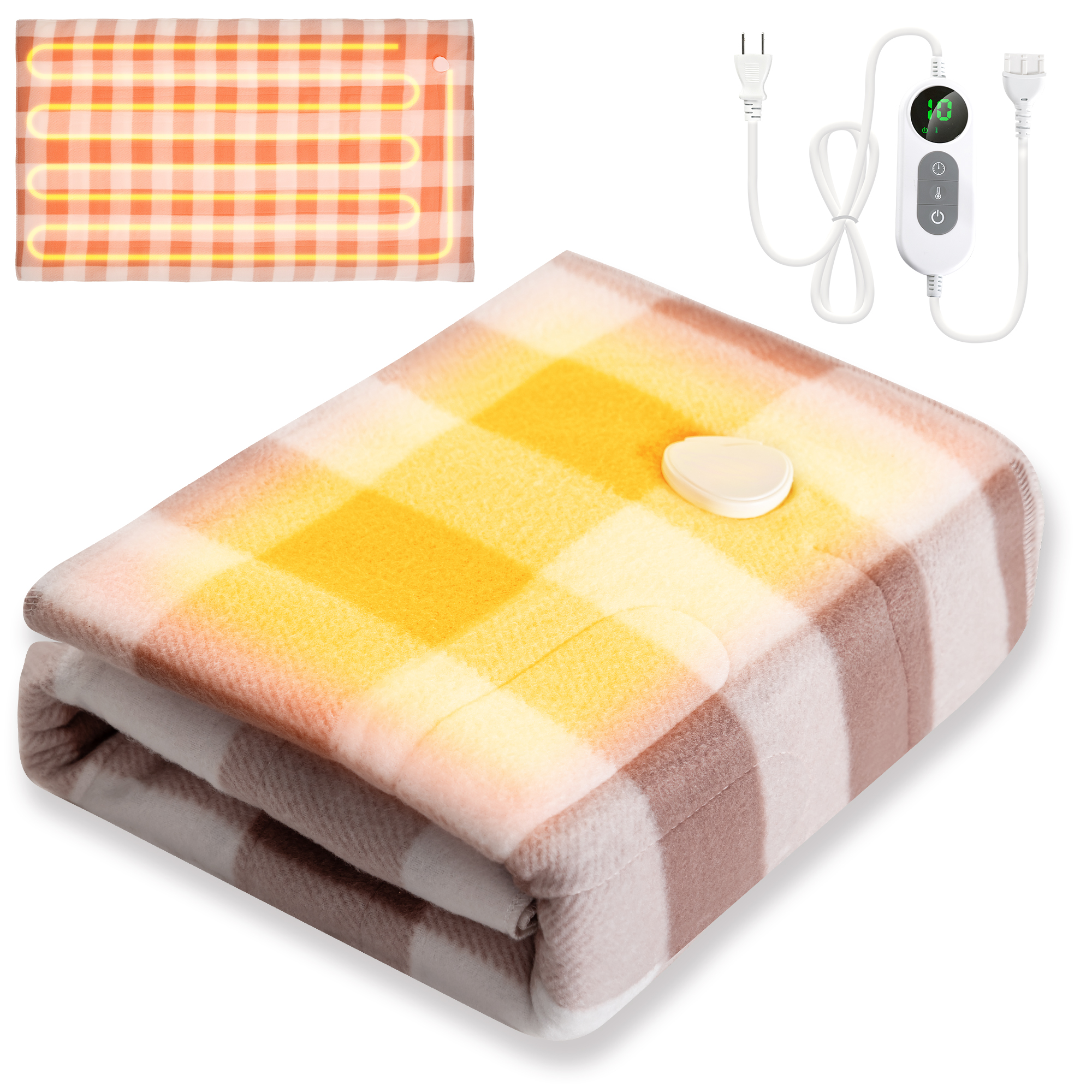 クーポンで6980円」ふわとろ毛布 電気ブランケット 電気毛布