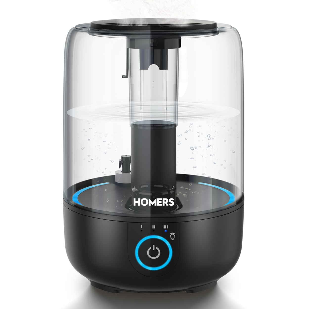 加湿器 大容量3.8L アロマ 次亜塩素酸水対応 30時間連続加湿 抗菌