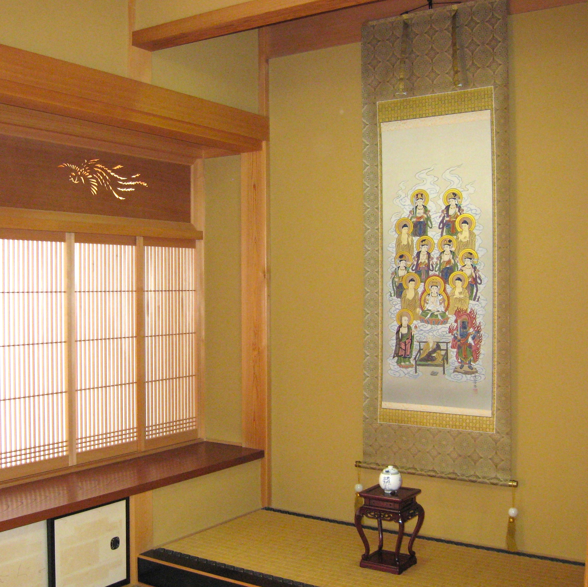 掛け軸 掛軸 真言十三仏御大師入 岩本寿官 (真作・新品) : 掛け軸の