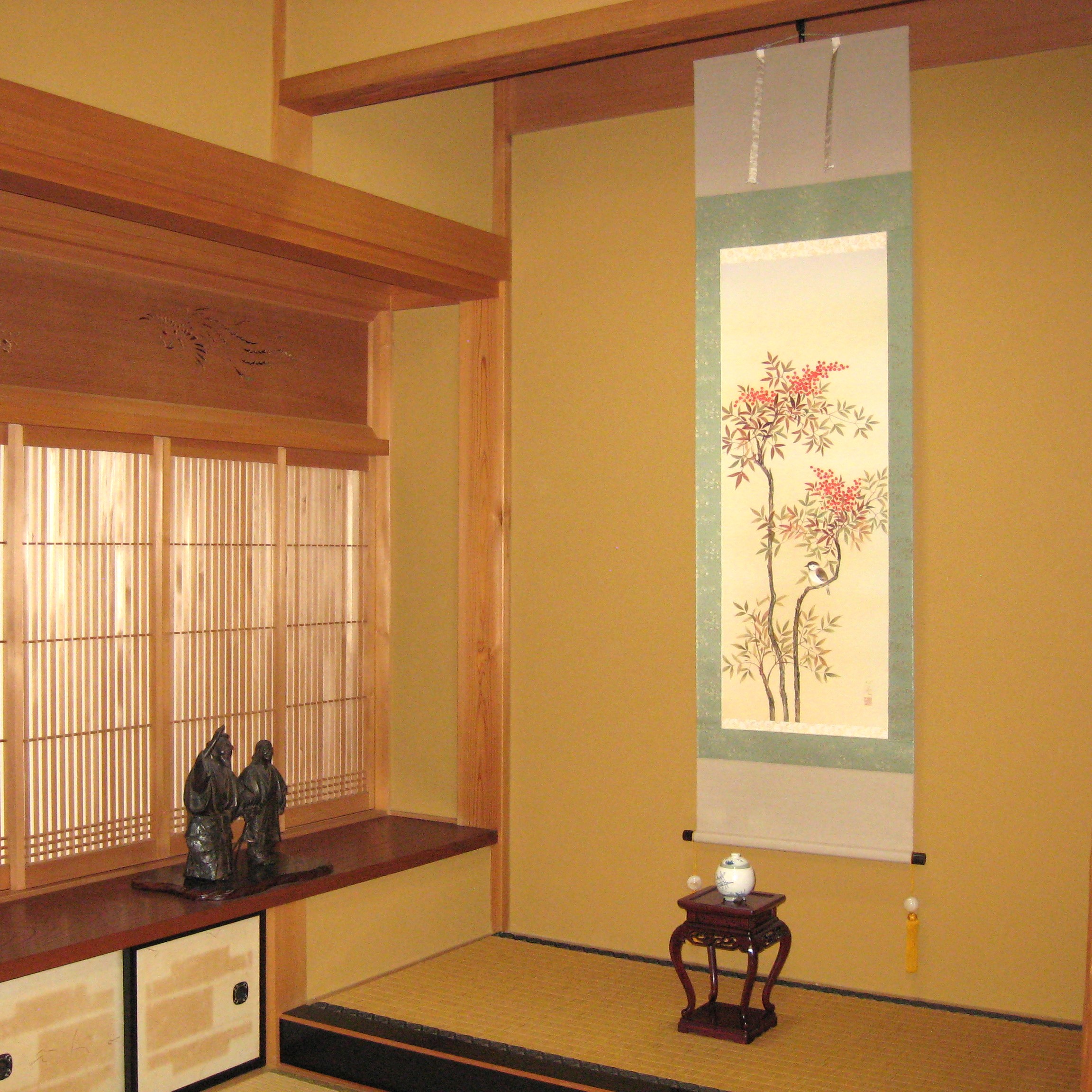 掛け軸 掛軸 南天◇美濃正庵 (真作・新品) : 掛け軸の専門店 香遊