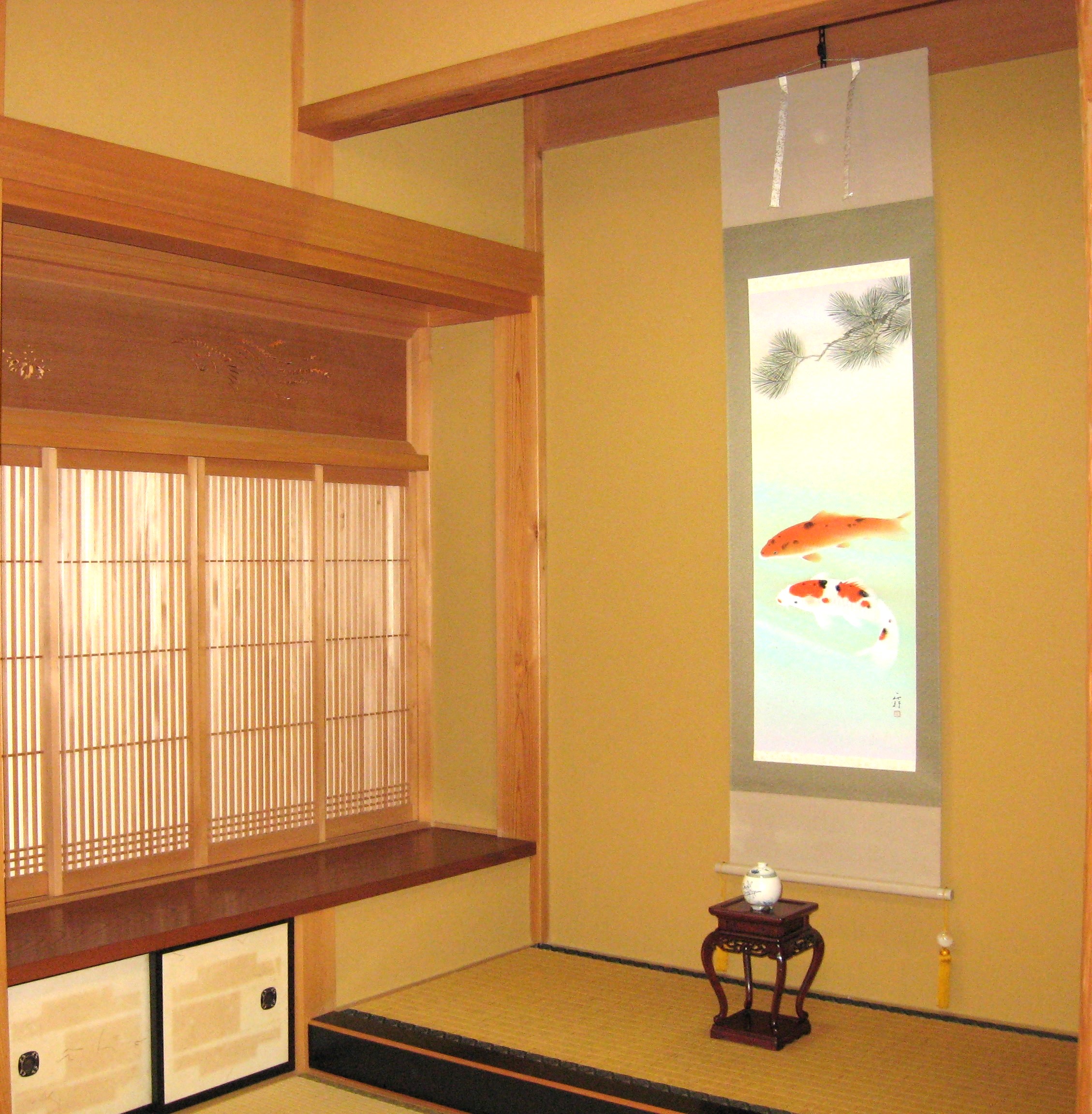 掛け軸　松鯉 掛け軸 掛軸 松鯉(しょうり) 川島正行 (真作・新品) : 掛け軸の専門店