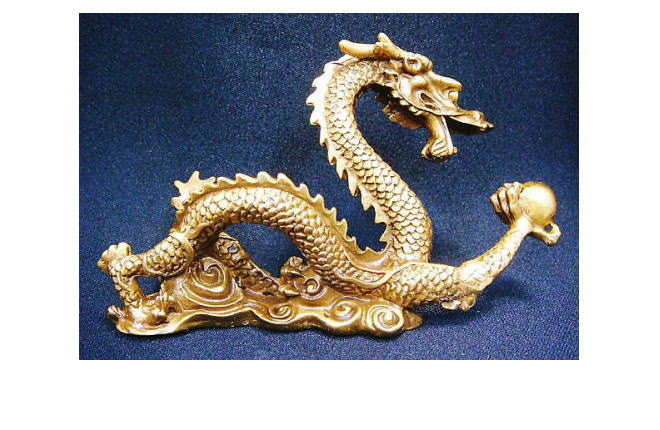 銅製 4寸単龍