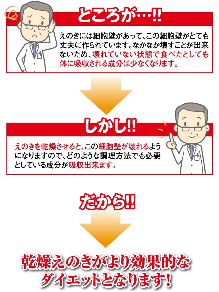 国産 乾物 えのき茸 乾燥えのき