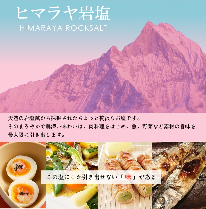 塩 岩塩 ヒマラヤ岩塩 細粒