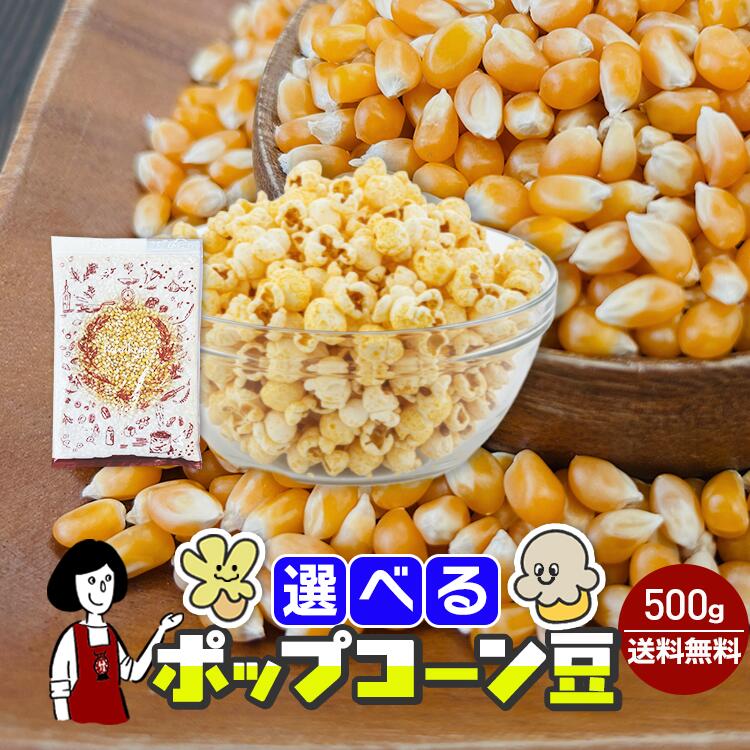 選べるポップコーン豆 《バタフライ豆・マッシュルーム豆》/ コーン