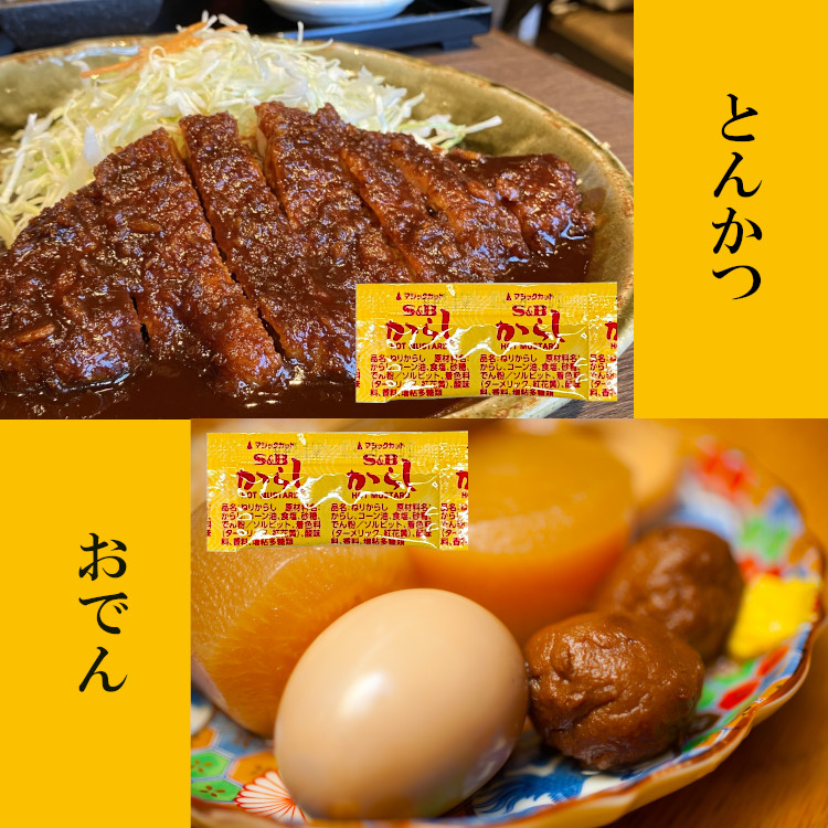 小袋 スパイス S&B からし 送料無料