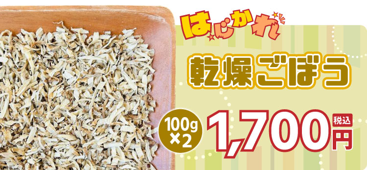 乾燥ごぼう 北海道産 送料無料