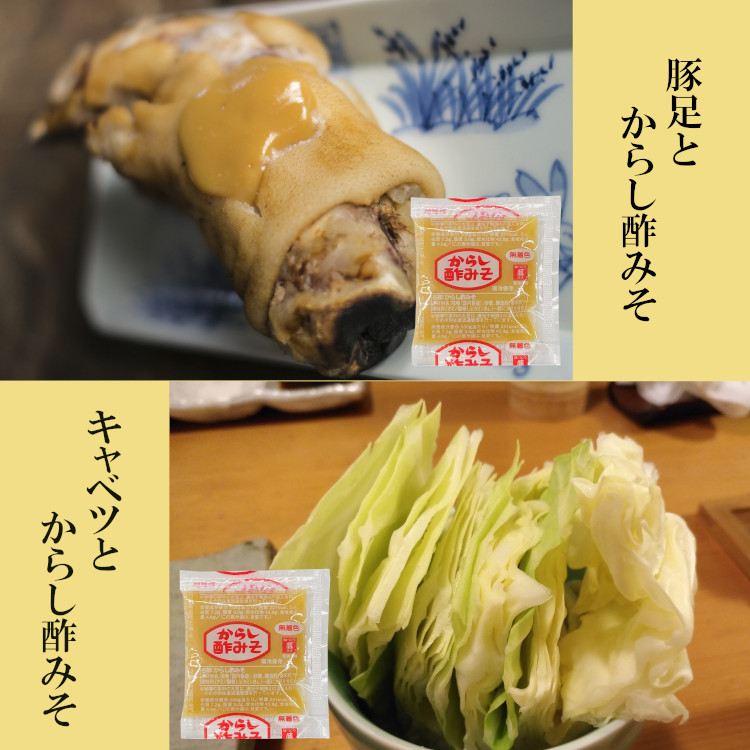 小袋 調味料 からし酢みそ 送料無料