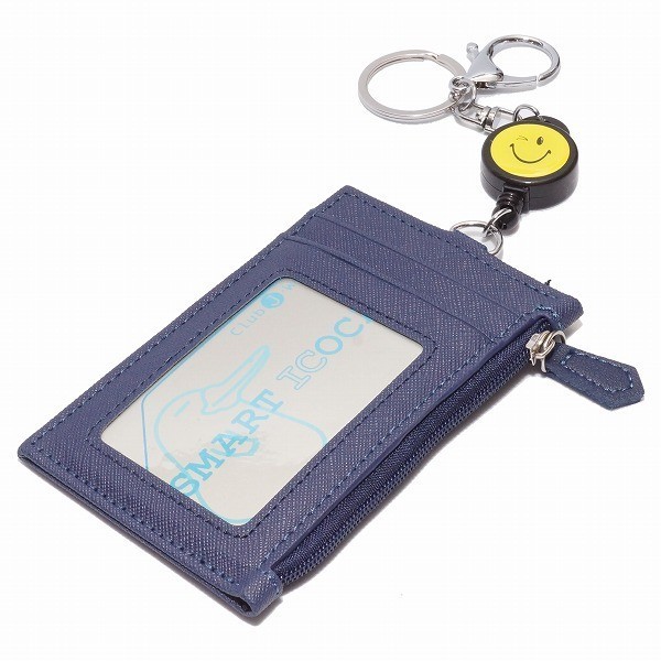 美品✨DIESELロゴ キーリング パスケース ICカード 定期入れ