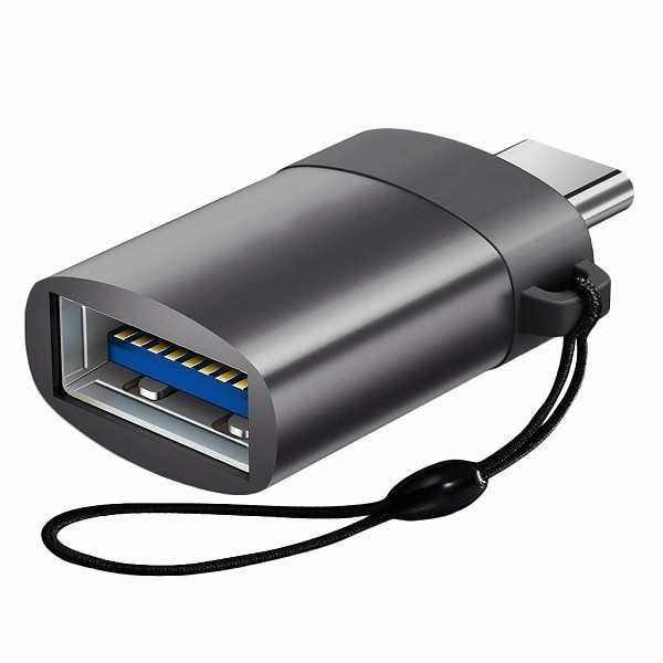 USB Type-C 変換アダプター ブラック 充電データ通信 OTG m4c