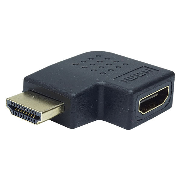 HDMI L型 L字型 変換 アダプタ 上向き 下向き 右向き 左向き 方向変換 HDMI オス メス コネクタ 向き変換