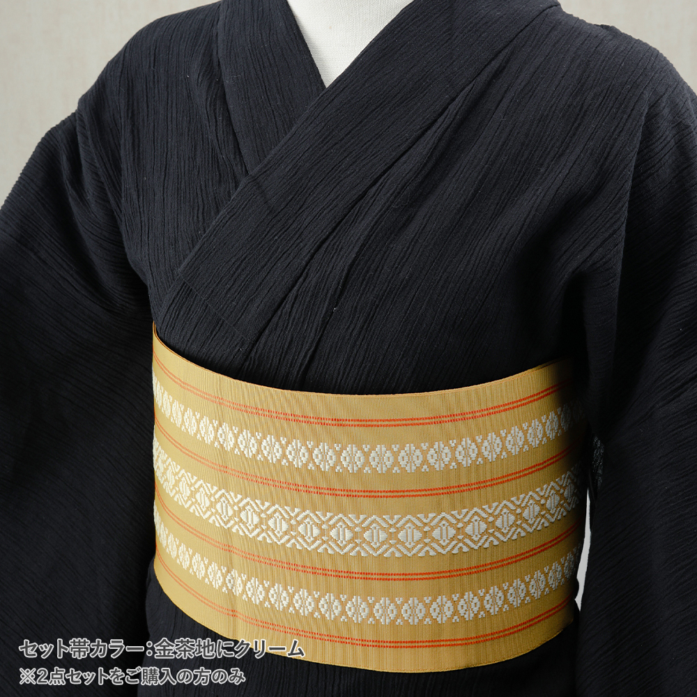 婦人用 浴衣 サラッと気持ちいい 楊柳生地 お仕立て上がり浴衣