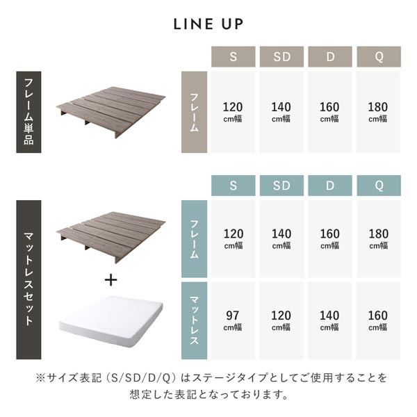 ステージベッド セミダブル ベッドフレームのみ グレージュ コンセント付 組立品 ステージベッド セミダブル ベッドフレームのみ グレージュ