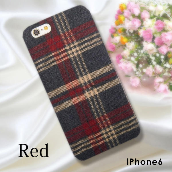 アイフォン ケース タータンチェック チェック柄 スマホカバー Phone6