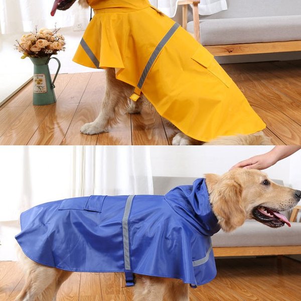 犬 レインコート XS カラフル ドッグコート 犬用 雨具 カッパ ペット
