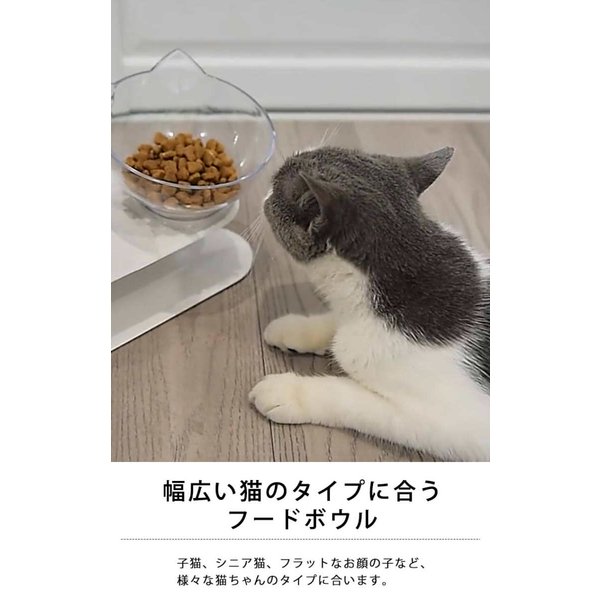 訳あり3割引き フードボールラック 猫 食器 食べやすい 猫用食器