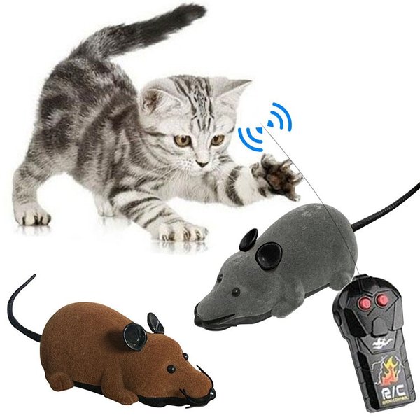 猫のおもちゃ ねずみラジコン   ペット用おもちゃ ネコ おもちゃ 玩具 電動マウス 追っかける ネズミ ねこ 遊び 電動おもちゃ