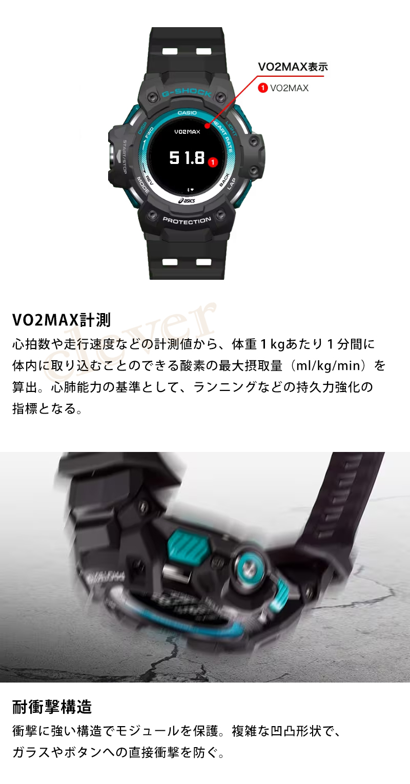 G-SHOCK カシオ Gショック ASICSコラボ GSR-H1000AST-1JR Walkmetrix