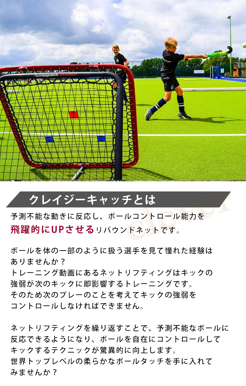 フットボールギア クレイジーキャッチ ワイルドチャイルドクラシック 10515 サッカー フットサル グッズ ゴール器具　ラッピング不可｜kp501no2｜02