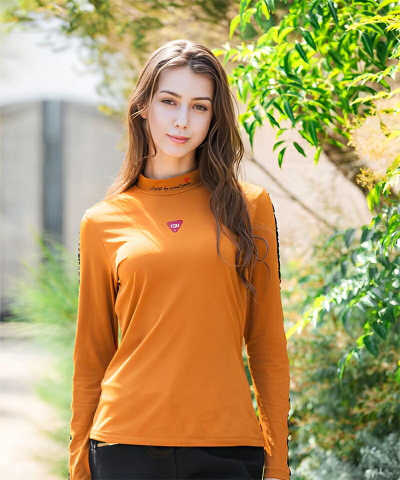 SY32 ゴルフ モックネックシャツ トップス モックネック レディース