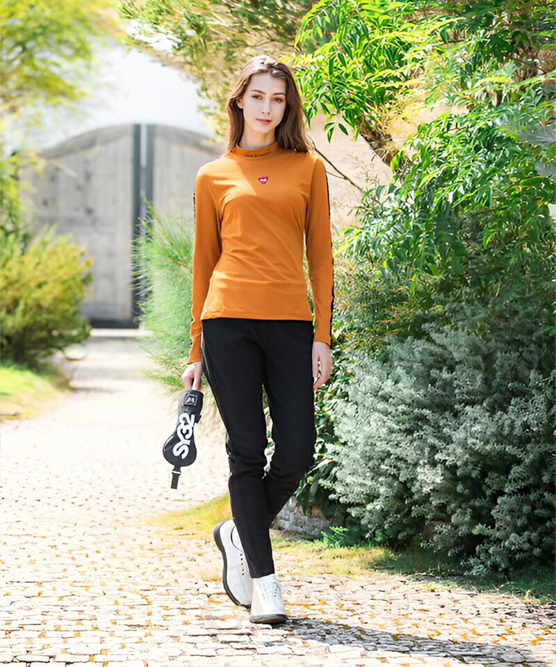 SY32 ゴルフ モックネックシャツ トップス モックネック レディース