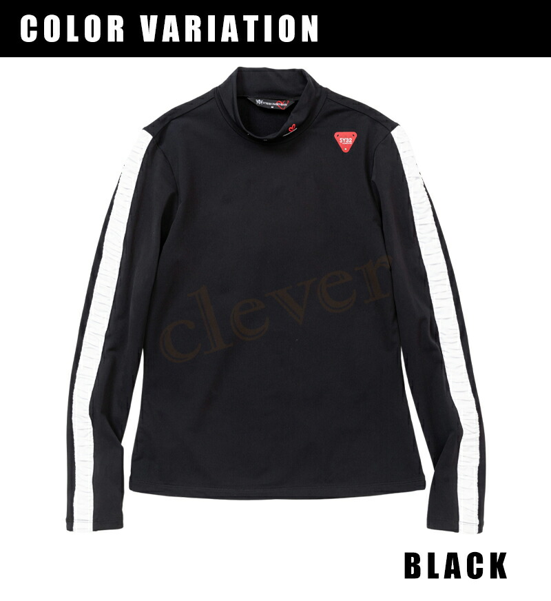 SY32 ゴルフ モックネックシャツ トップス モックネック レディース