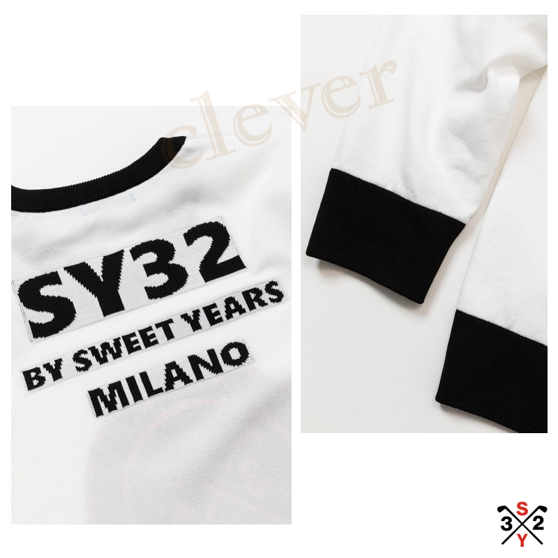 30%off SY32 ゴルフ GOLF 長袖ニット クルーネックニット SYG MILANO